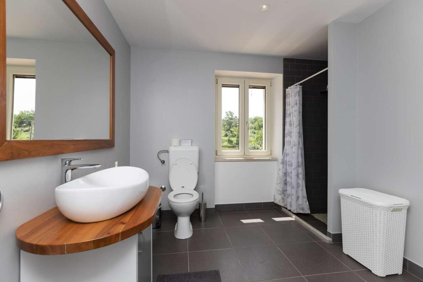 Villa Viscum In Central Istria For 8 Persons With Large Garden - Pet Friendly 파진 외부 사진